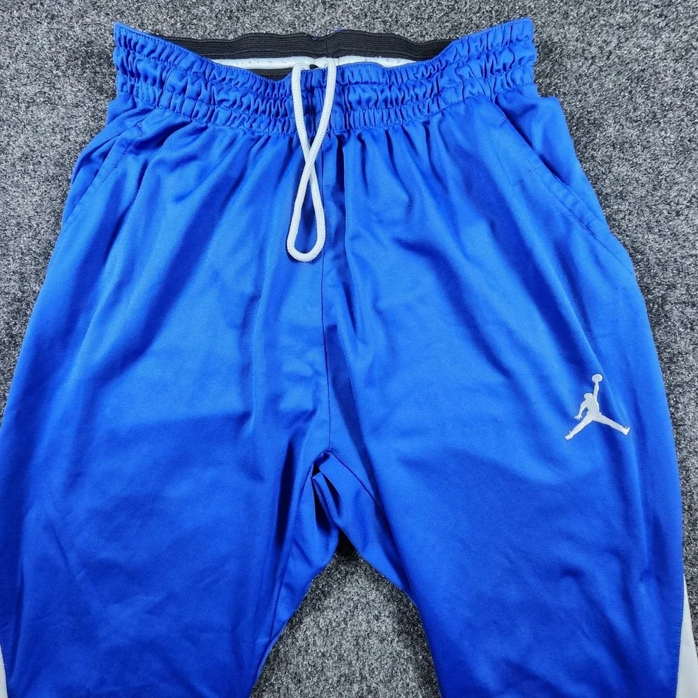 Nike Air Jordan Alpha Dry Training Pants Mens Large Blue White Stripe AJ1912-494